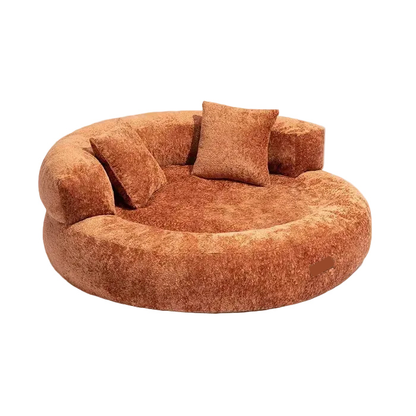 Lit rond pour chien