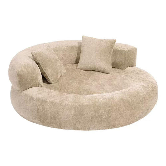 Lit rond pour chien