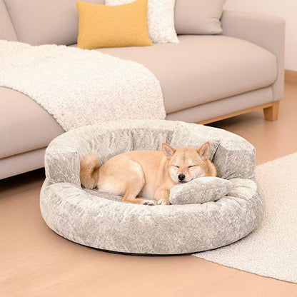 Lit rond pour chien