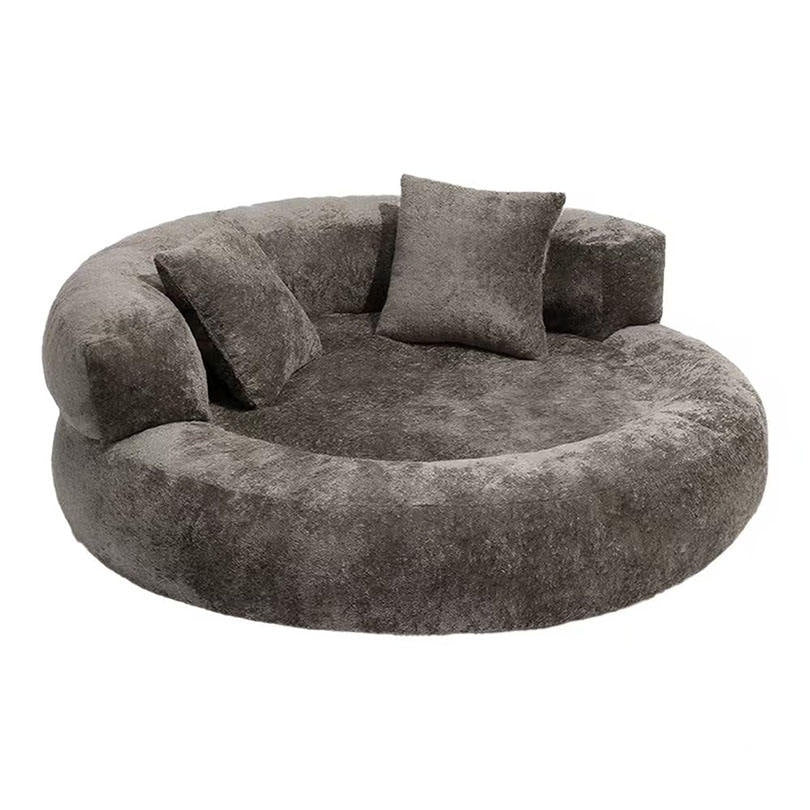 Lit rond pour chien
